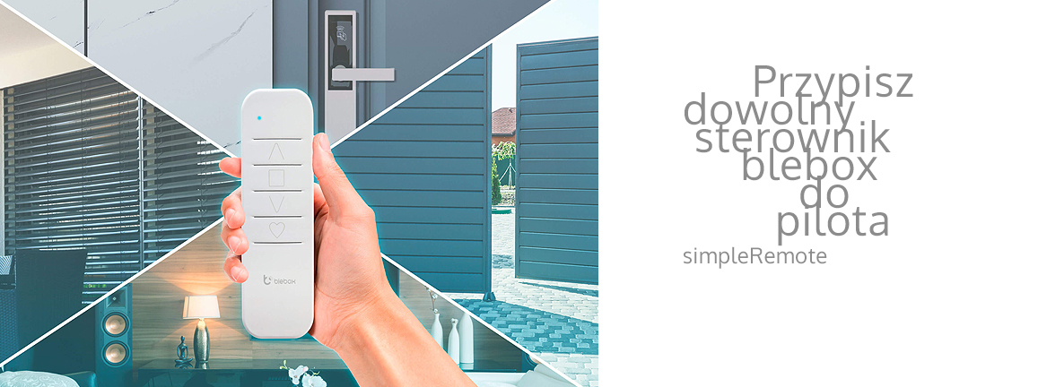 Możliwości pilota sRemote